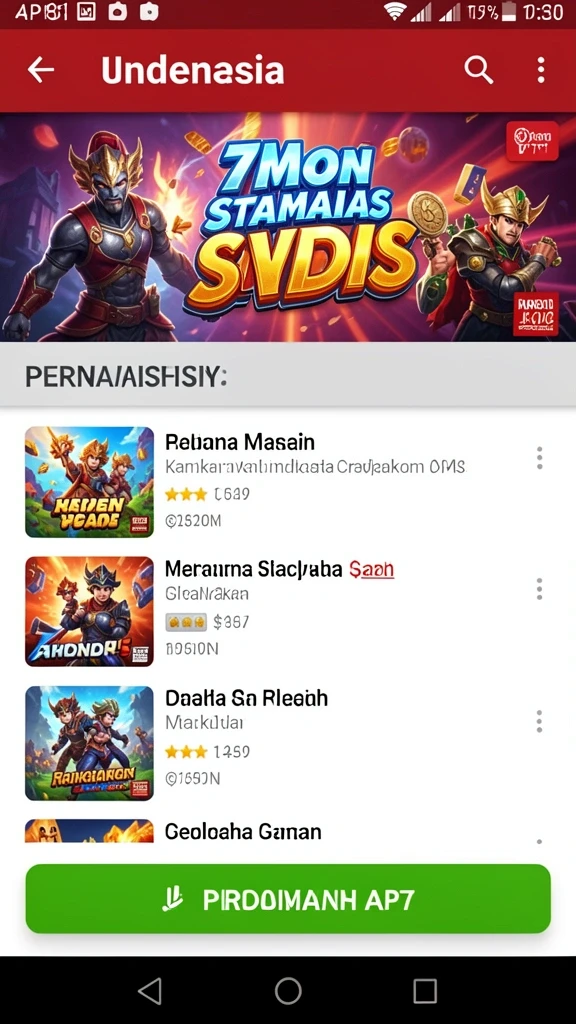dewa1000 - Tampilan leaderboard dengan pemain terbaik DEWA1000.