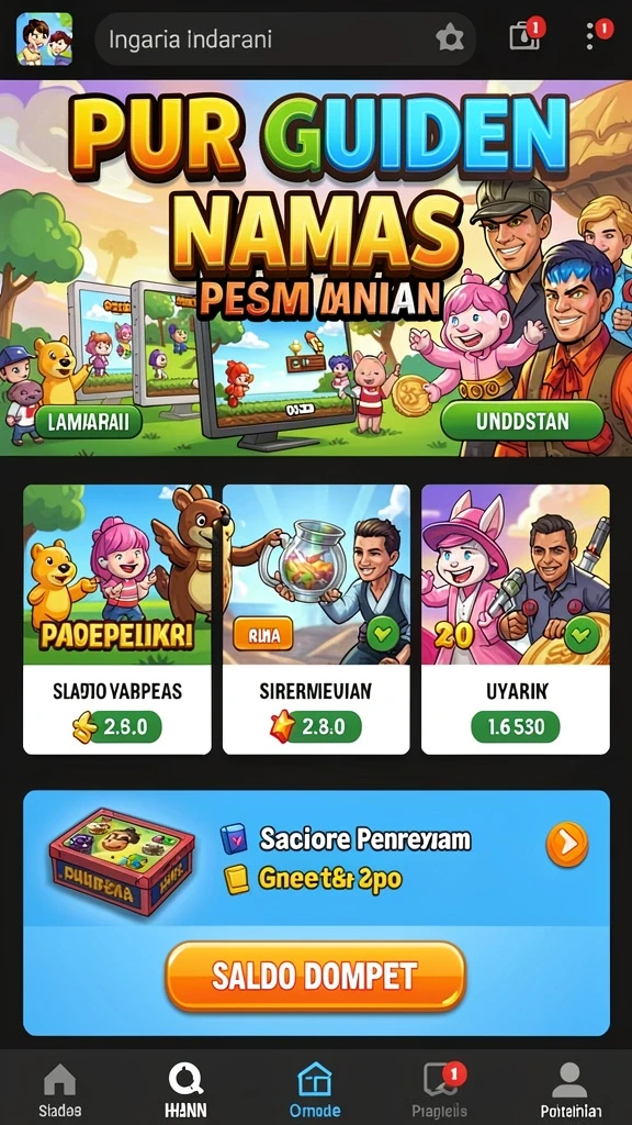 dewanusa - Karakter utama bersiap untuk petualangan baru.