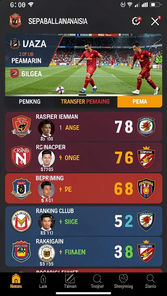 hp777 - Menampilkan antarmuka pengguna yang bersih dan menarik.