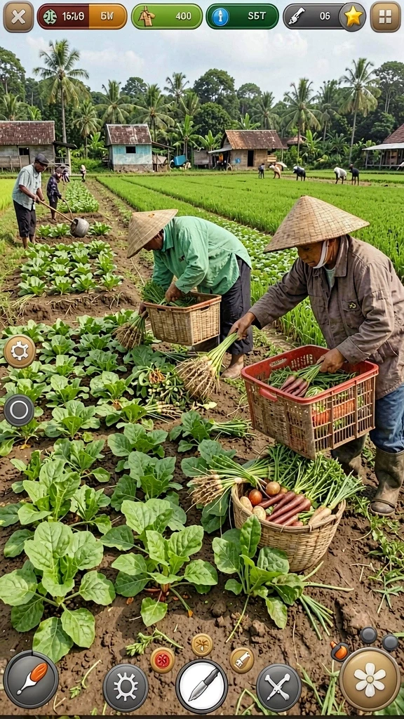 nv77 - Tampilan menu utama yang menarik dan mudah dinavigasi.
