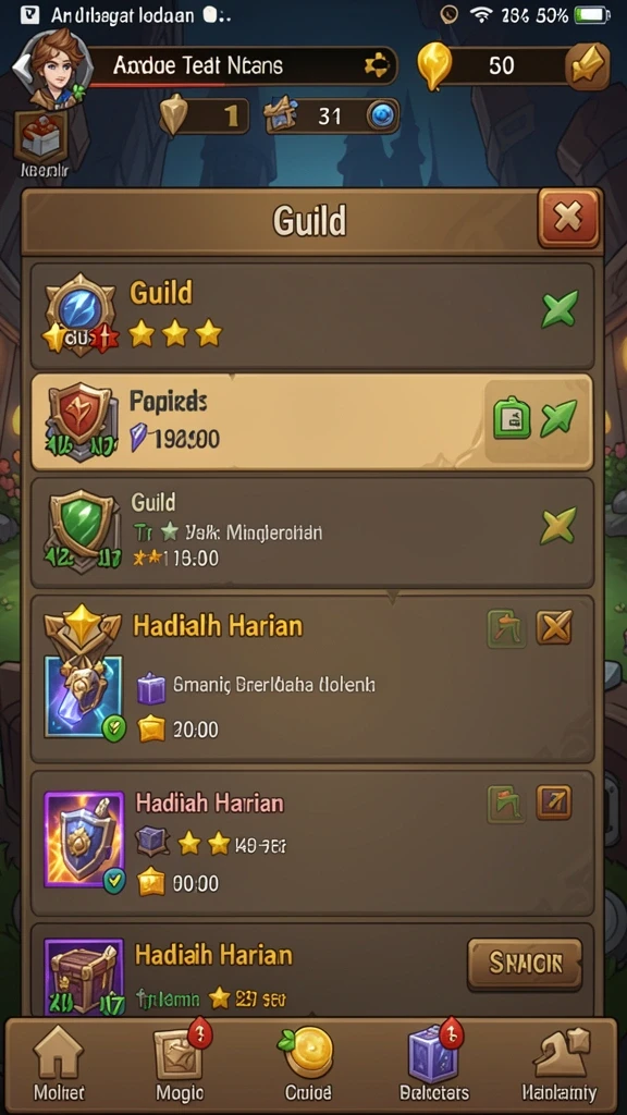 panen77 - Screenshot aplikasi PANEN77 menunjukkan kebun yang indah.