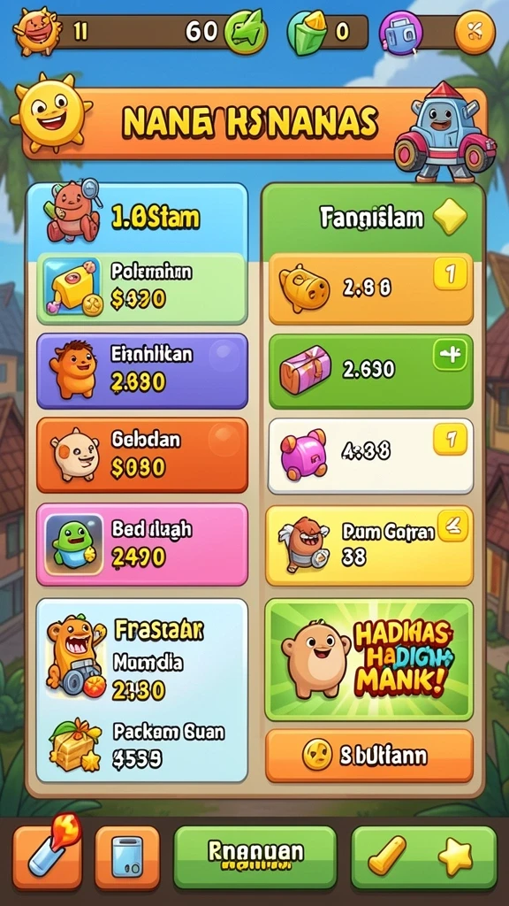 sr777 - Mode permainan yang beragam dan menantang.