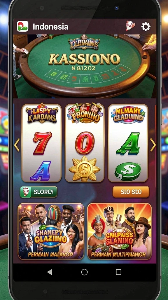 vm777 - Tampilan awal VM777 yang menarik dan ramah pengguna.